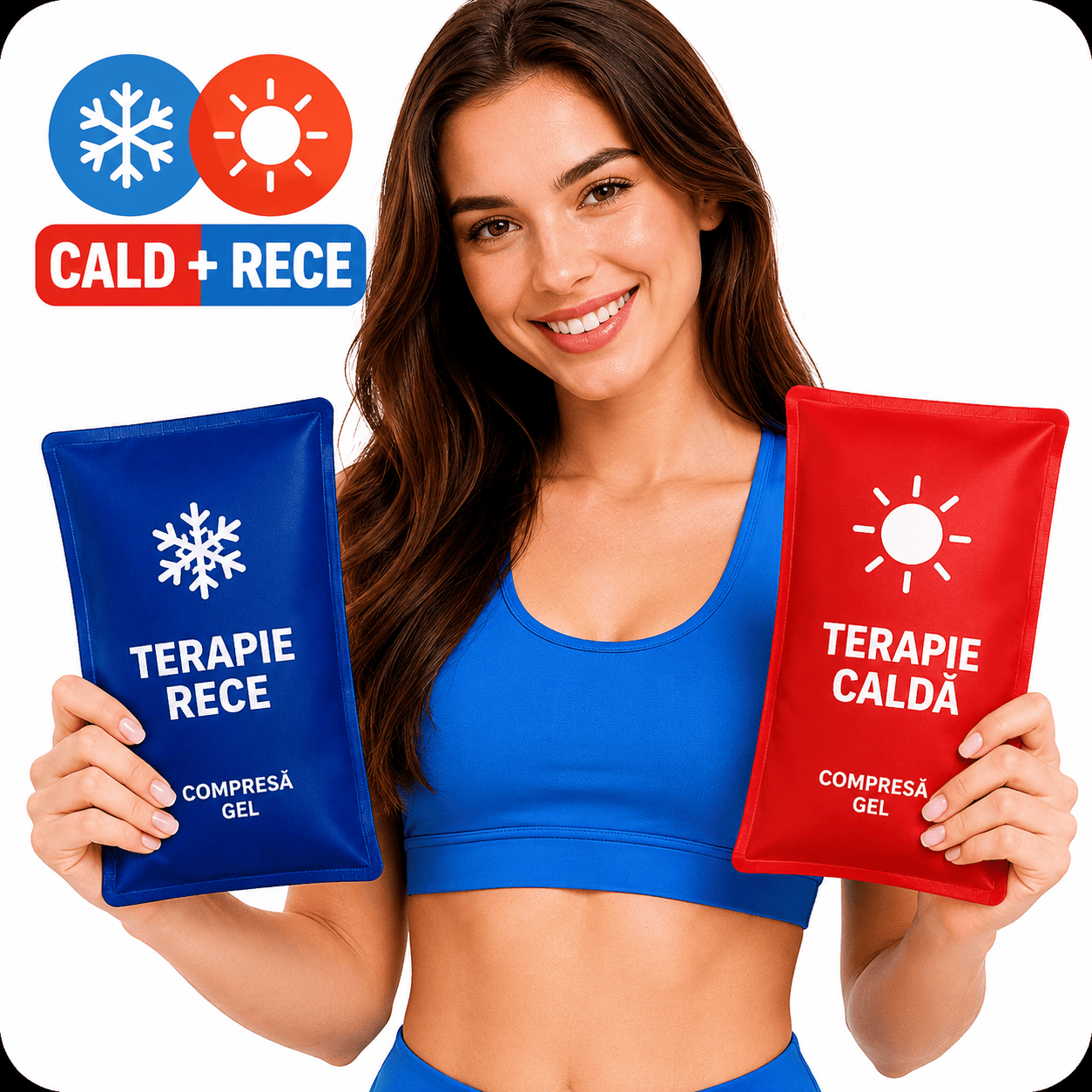 Produsnou Compresa cu Gel - Terapie Cald si Rece